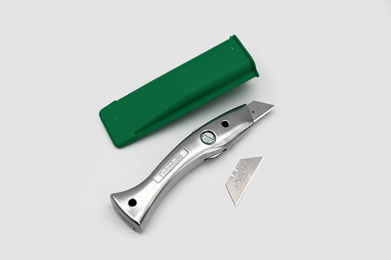 Kunstgras snijmes + houder + 2 mesjes